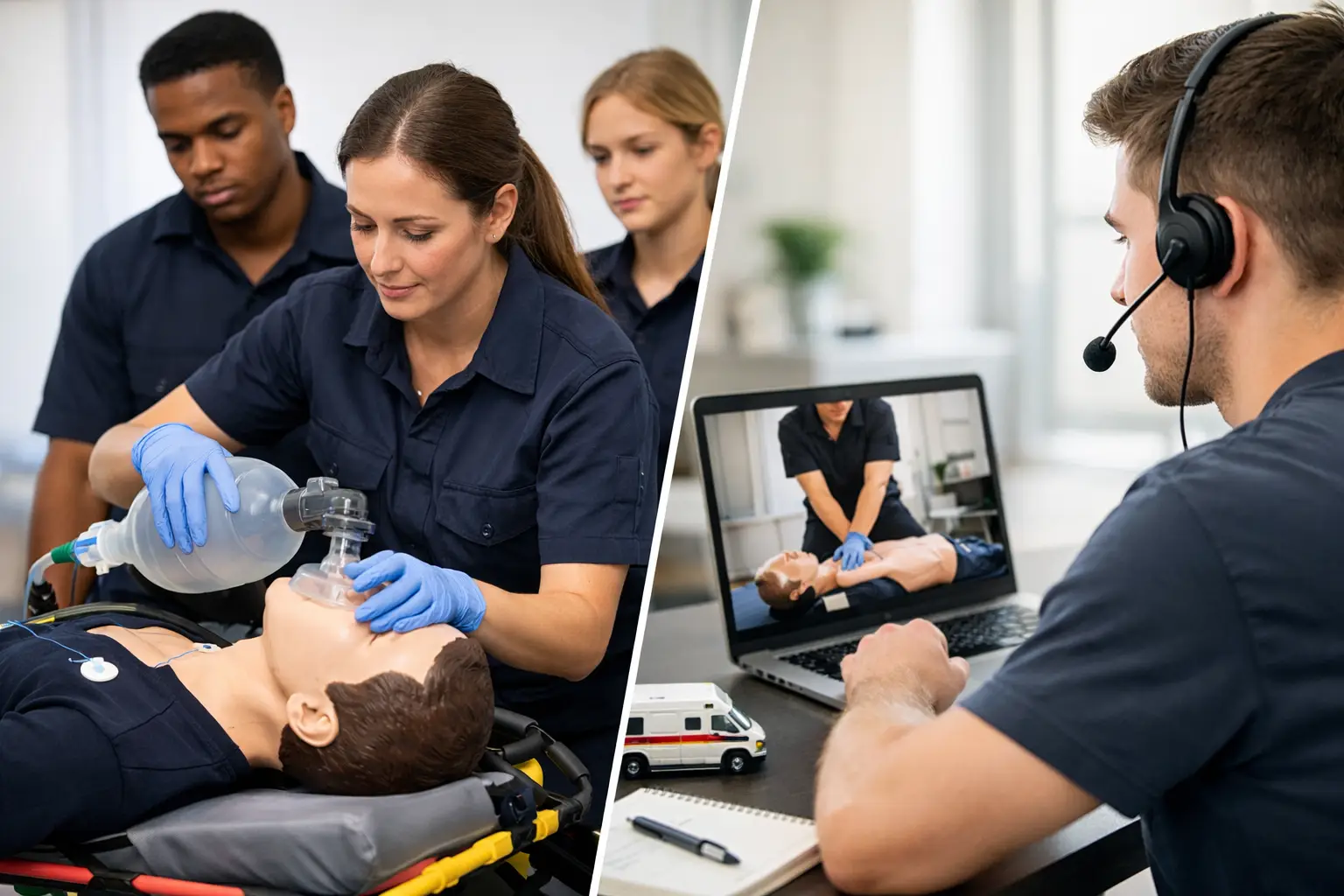 Hybrid EMT Classes: What to Expect
