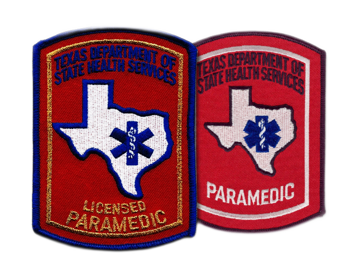 Paramedic patch display for the future Texas Rescue Med Paramedic Program